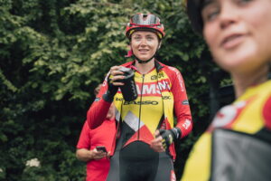 Becky Storrie after stage 4 of Women’s Tour